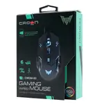 CROWN MICRO CMGM-X3, Crown Wired Gaming Mouse, Up to 3200Dpi